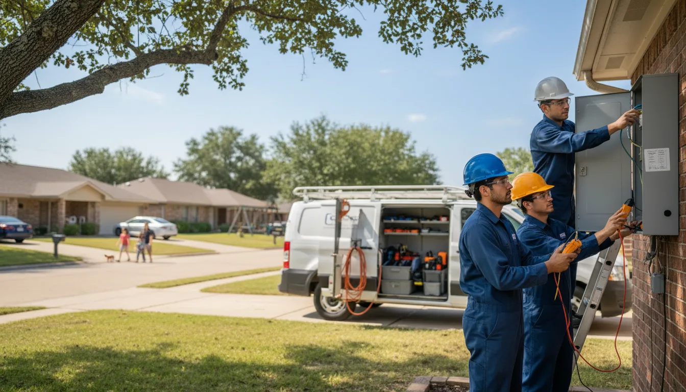 Certified electrician providing emergency electrical services in Lowry City, MO